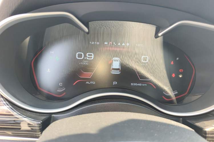 Used Haval H9 2020 2.0T Gasoline 4WD Premium Edition 5 Seats Instrument Cluster