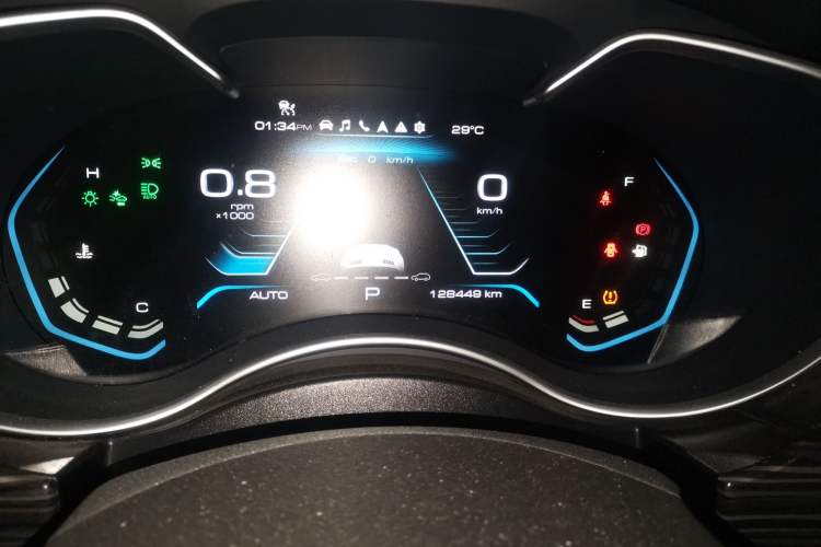 Used Haval H9 2020 2.0T Gasoline 4WD Premium Edition 5 Seats Instrument Cluster