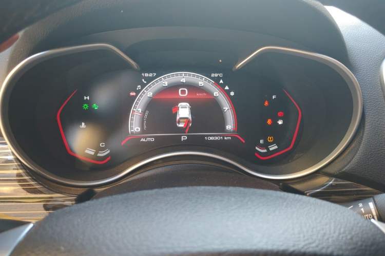 Used Haval H9 2020 2.0T Gasoline 4WD Premium Edition 5 Seats Instrument Cluster