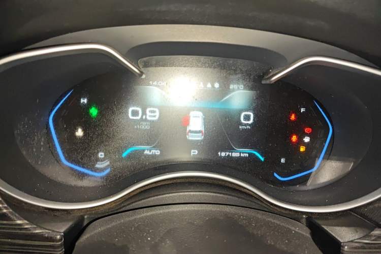 Used Haval H9 2020 2.0T Gasoline 4x4 Luxury 7-Seater Instrument Cluster