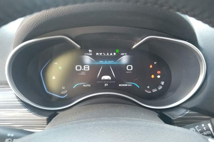 Used Haval H9 2020 2.0T Gasoline 4x4 Luxury 7-Seater Instrument Cluster