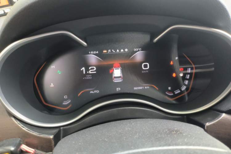 Used Haval H9 2020 2.0T Gasoline 4WD Premium Edition 5 Seats Instrument Cluster