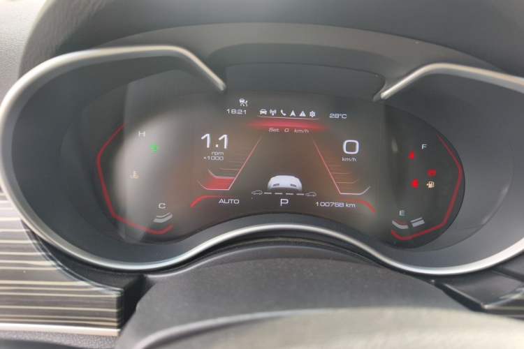 Used Haval H9 2020 2.0T Gasoline 4WD Premium Edition 5 Seats Instrument Cluster