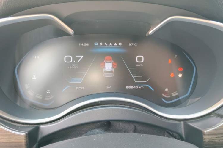 Used Haval H9 2020 2.0T Gasoline 4x4 Elite Version 5 Seats Instrument Cluster