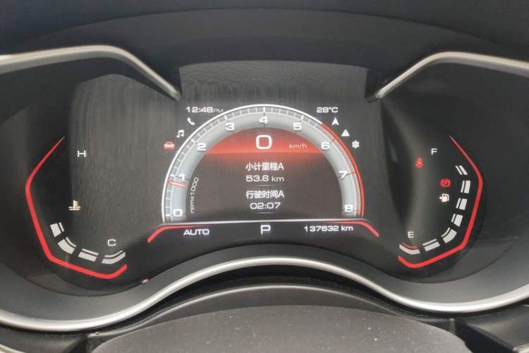 Used Haval H9 2020 2.0T Gasoline 4x4 Elite Version 5 Seats Instrument Cluster