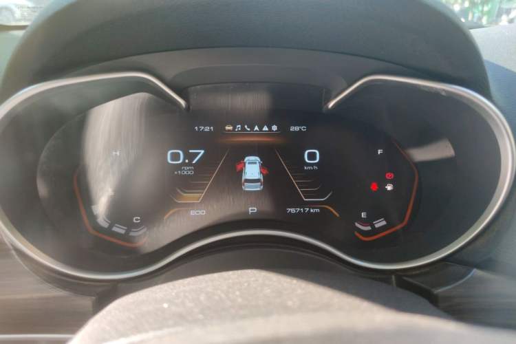Used Haval H9 2020 2.0T Gasoline 4x4 Elite Version 5 Seats Instrument Cluster