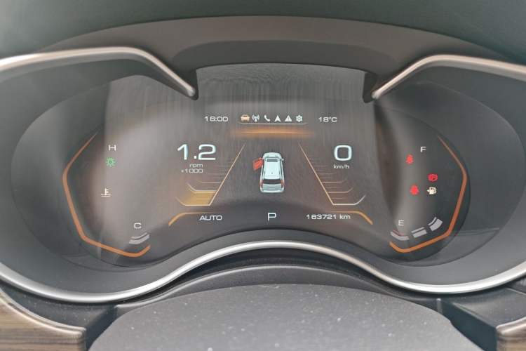 Used Haval H9 2020 2.0T Gasoline 4WD Smart Enjoyment Version 5 Seats Instrument Cluster