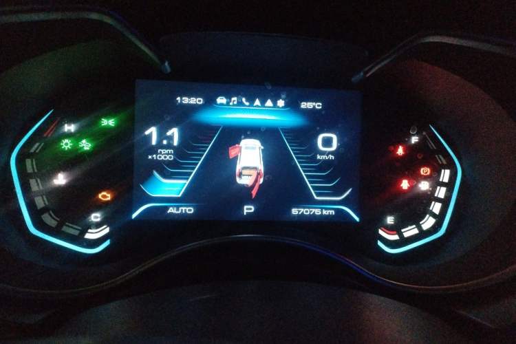 Used Haval H9 2020 2.0T Gasoline 4x4 Luxury 7-Seater Instrument Cluster