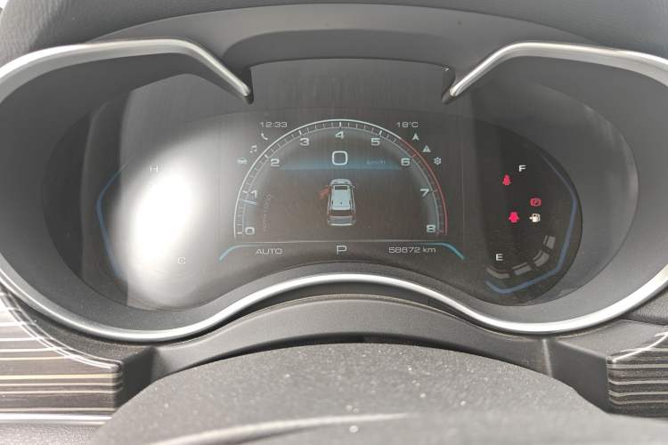 Used Haval H9 2020 2.0T Gasoline 4WD Premium Edition 5 Seats Instrument Cluster