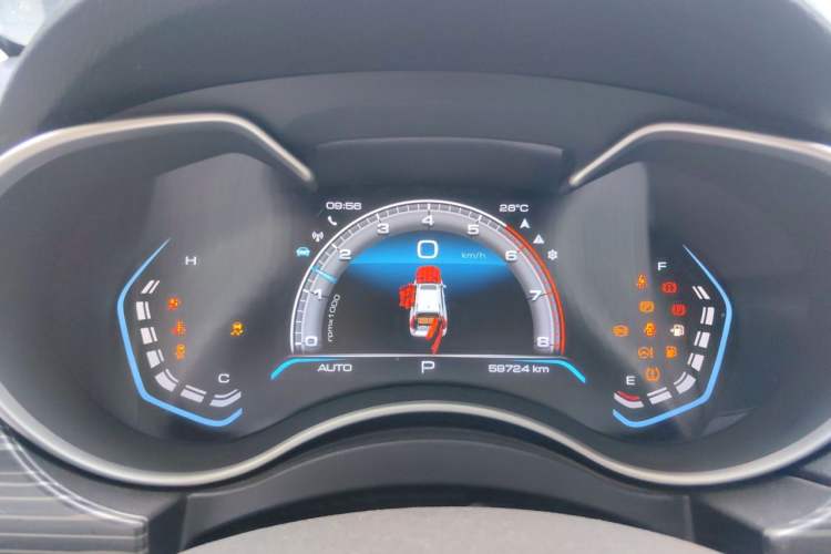 Used Haval H9 2020 2.0T Gasoline 4WD Premium Edition 5 Seats Instrument Cluster