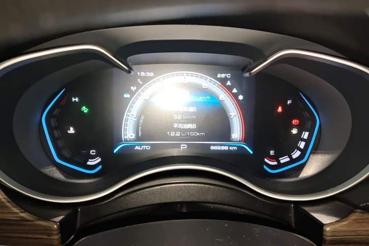 Used Haval H9 2020 2.0T Gasoline 4x4 Luxury 7-Seater Instrument Cluster