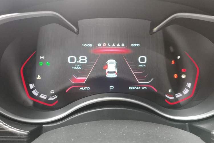 Used Haval H9 2020 2.0T Gasoline 4WD Premium Edition 5 Seats Instrument Cluster