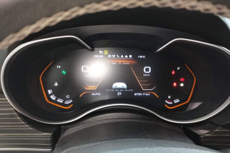 Used Haval H9 2020 2.0T Gasoline 4WD Premium Edition 5 Seats Instrument Cluster