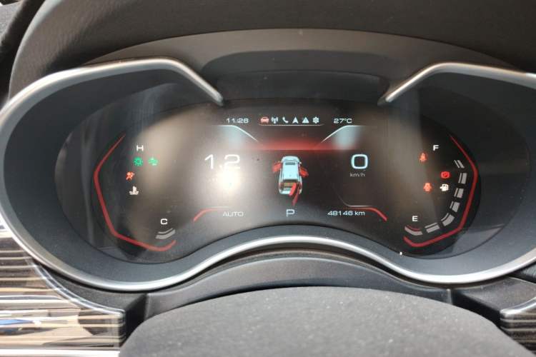 Used Haval H9 2020 2.0T Gasoline 4x4 Luxury 7-Seater Instrument Cluster