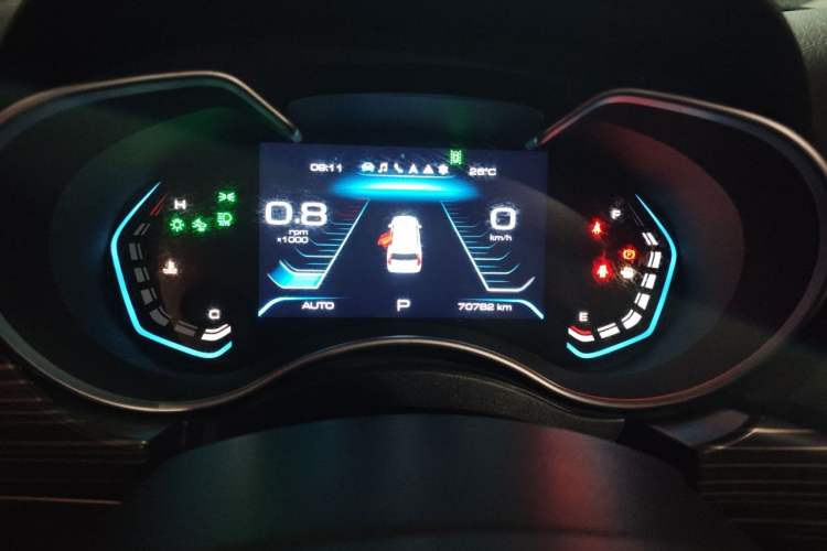 Used Haval H9 2020 2.0T Gasoline 4x4 Luxury 7-Seater Instrument Cluster