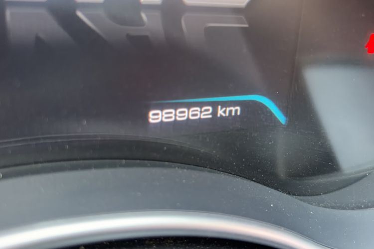 Used Haval H9 2020 2.0T Gasoline 4WD Smart Enjoyment Version 5 Seats Odometer Close Up