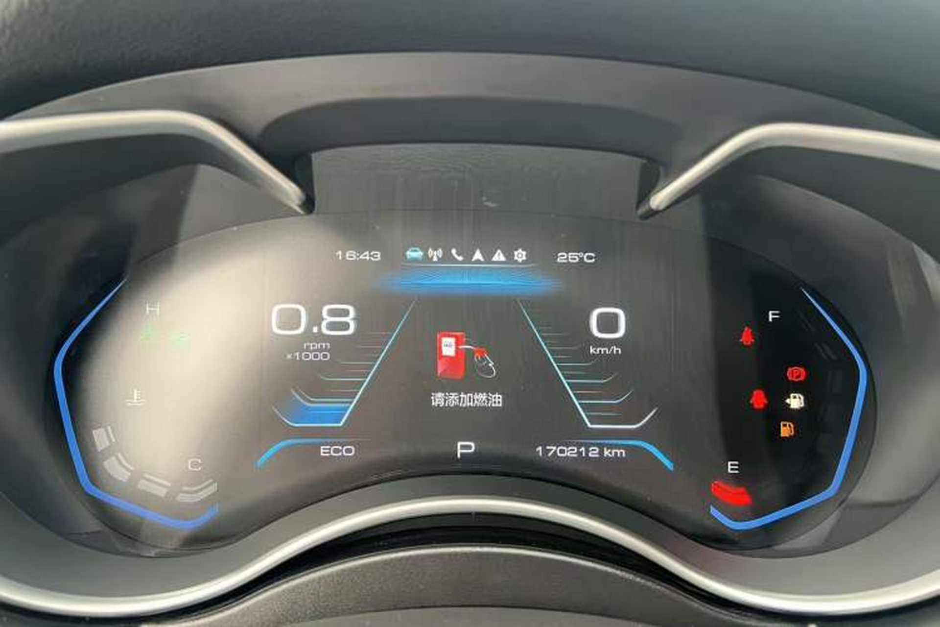 Used Haval H9 2020 2.0T Gasoline 4WD Premium Edition 5 Seats Odometer Close Up
