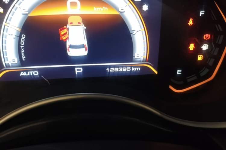 Used Haval H9 2020 2.0T Gasoline 4x4 Elite Version 5 Seats Odometer Close Up