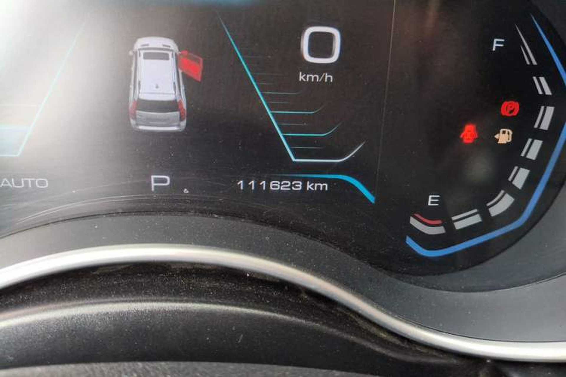 Used Haval H9 2020 2.0T Gasoline 4WD Premium Edition 5 Seats Odometer Close Up
