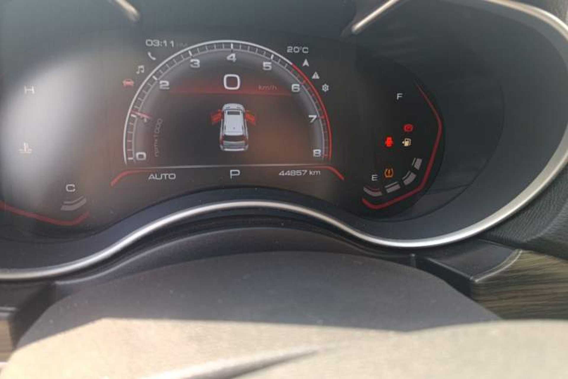 Used Haval H9 2020 2.0T Gasoline 4x4 Elite Version 5 Seats Odometer Close Up