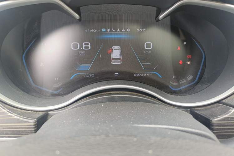 Used Haval H9 2020 2.0T Gasoline 4WD Premium Edition 5 Seats Odometer Close Up