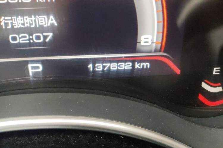 Used Haval H9 2020 2.0T Gasoline 4x4 Elite Version 5 Seats Odometer Close Up