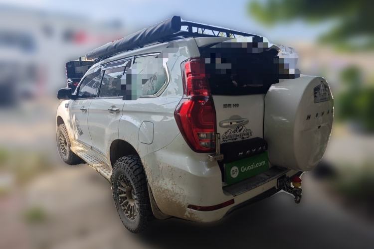 Used Haval H9 2020 2.0T Gasoline 4x4 Comfort Edition 7 Seats Rear Left 45 Deg