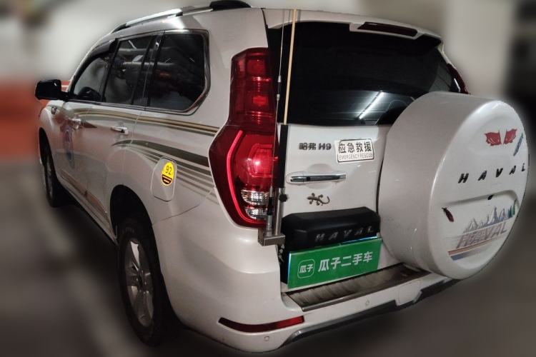 Used Haval H9 2020 2.0T Gasoline 4x4 Luxury 7-Seater Rear Left 45 Deg