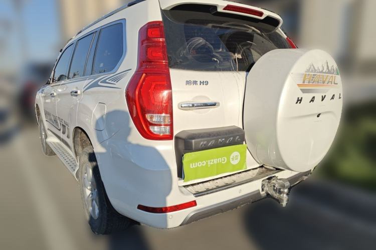 Used Haval H9 2020 2.0T Gasoline 4x4 Elite Version 5 Seats Rear Left 45 Deg