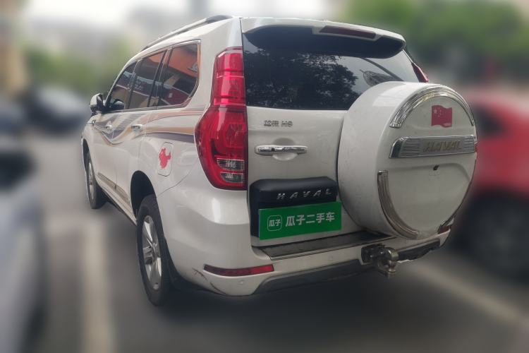Used Haval H9 2020 2.0T Gasoline 4x4 Luxury 7-Seater Rear Left 45 Deg