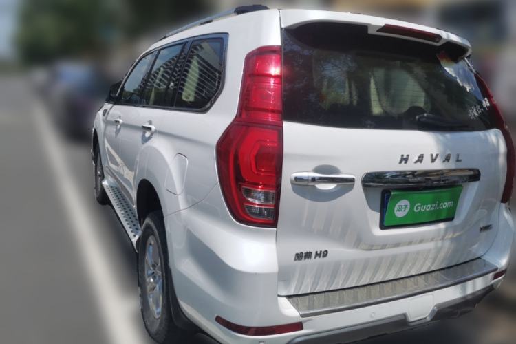 Used Haval H9 2020 2.0T Gasoline 4x4 Elite Version 5 Seats Rear Left 45 Deg