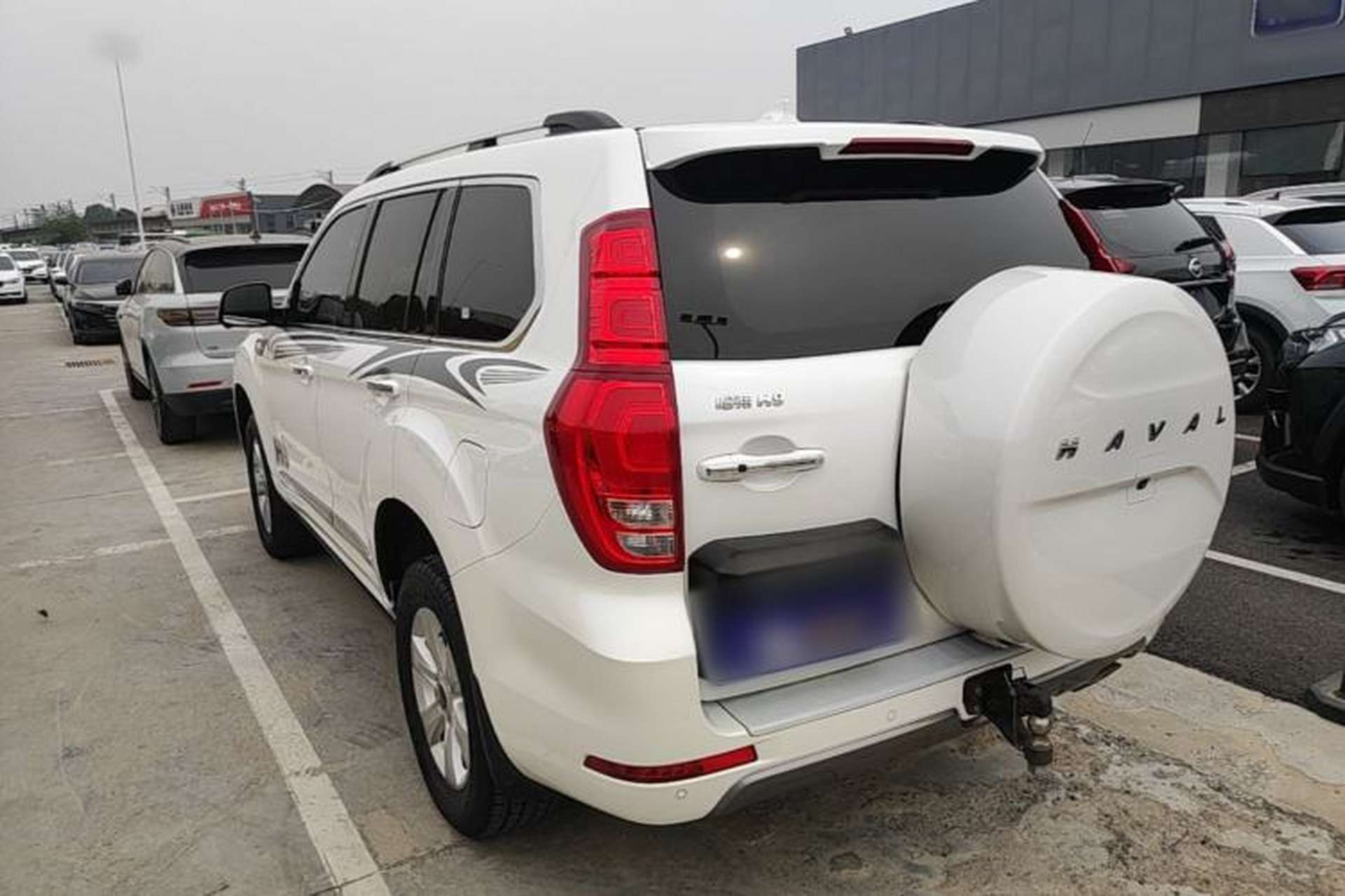 Used Haval H9 2020 2.0T Gasoline 4WD Premium Edition 5 Seats Rear Left 45 Deg