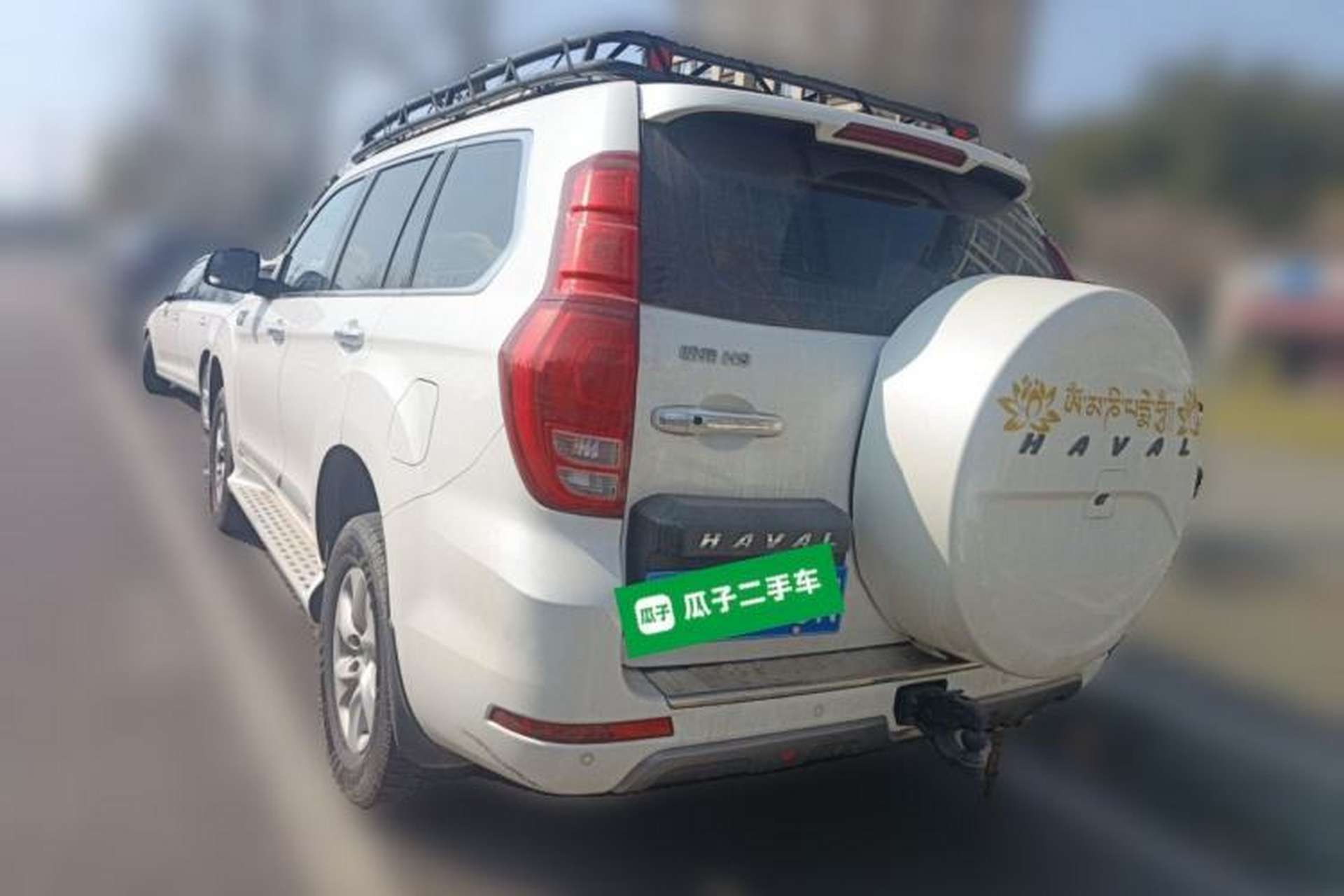 Used Haval H9 2020 2.0T Gasoline 4x4 Elite Version 5 Seats Rear Left 45 Deg