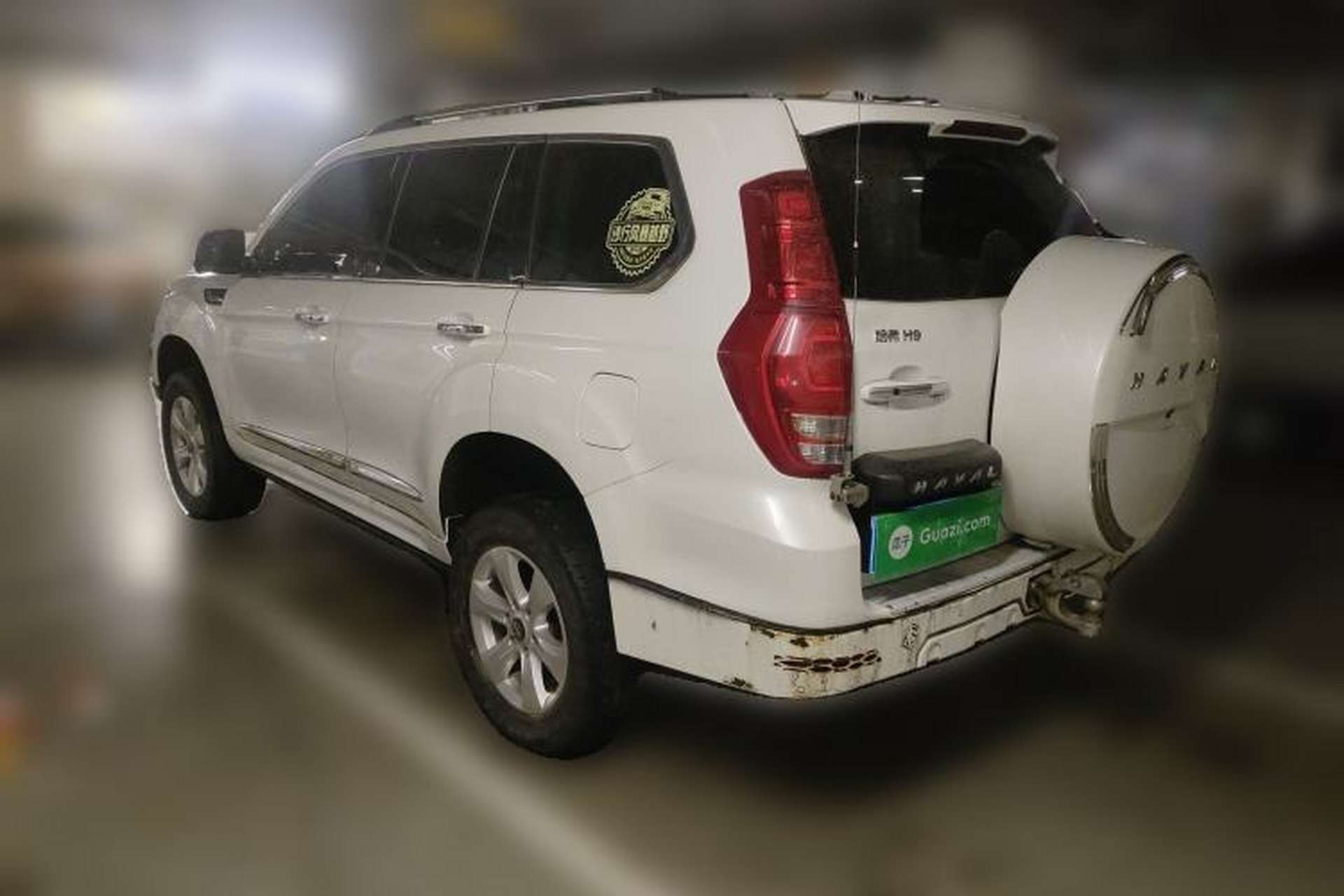 Used Haval H9 2020 2.0T Gasoline 4WD Premium Edition 5 Seats Rear Left 45 Deg