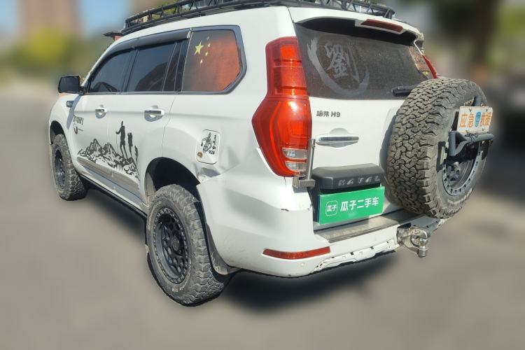 Used Haval H9 2020 2.0T Gasoline 4x4 Luxury 7-Seater Rear Left 45 Deg