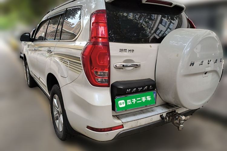 Used Haval H9 2020 2.0T Gasoline 4x4 Luxury 7-Seater Rear Left 45 Deg