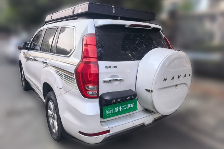 Used Haval H9 2020 2.0T Gasoline 4x4 Luxury 7-Seater Rear Left 45 Deg