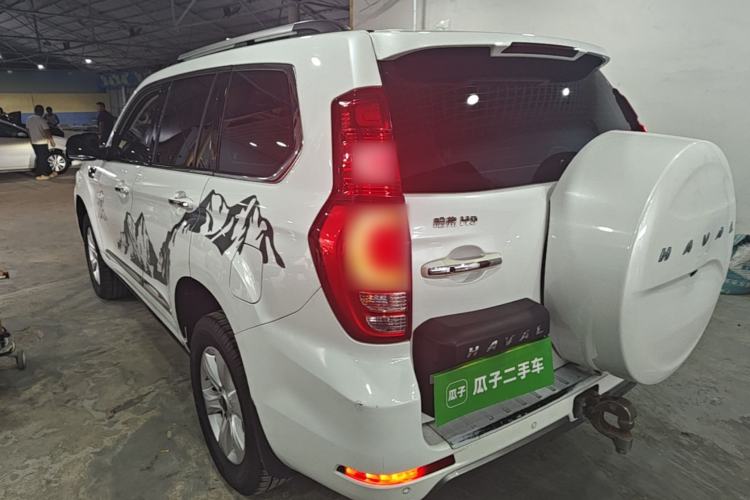 Used Haval H9 2020 2.0T Gasoline 4x4 Luxury 7-Seater Rear Left 45 Deg