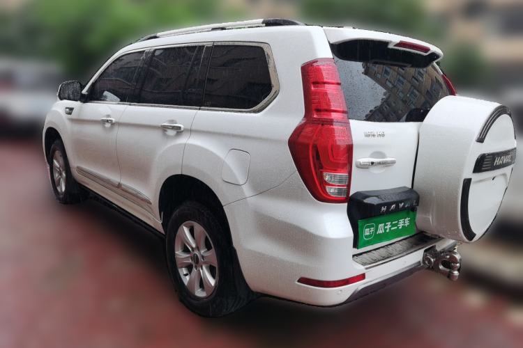 Used Haval H9 2020 2.0T Gasoline 4WD Premium Edition 5 Seats Rear Left 45 Deg
