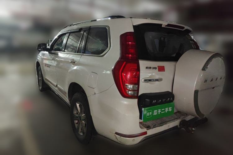 Used Haval H9 2020 2.0T Gasoline 4x4 Luxury 7-Seater Rear Left 45 Deg