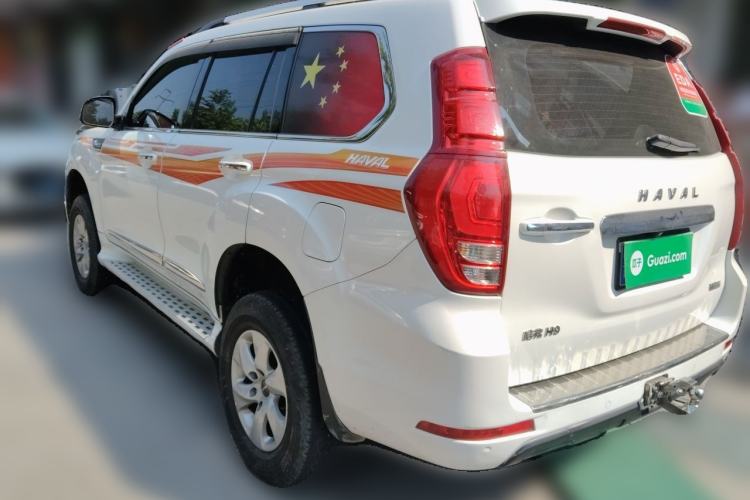Used Haval H9 2020 2.0T Gasoline 4x4 Elite Version 5 Seats Rear Left 45 Deg