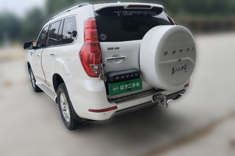 Used Haval H9 2020 2.0T Gasoline 4x4 Elite Version 5 Seats Rear Left 45 Deg