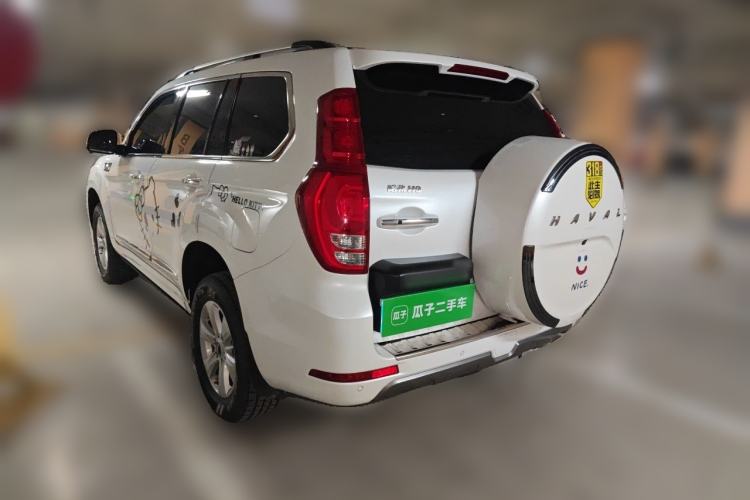 Used Haval H9 2020 2.0T Gasoline 4WD Premium Edition 5 Seats Rear Left 45 Deg