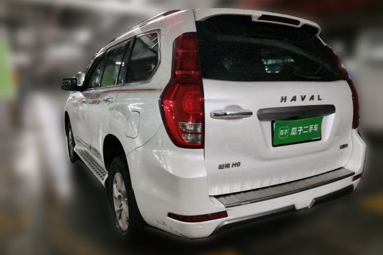 Used Haval H9 2020 2.0T Gasoline 4x4 Elite Version 5 Seats Rear Left 45 Deg