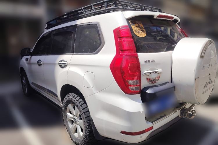 Used Haval H9 2020 2.0T Gasoline 4x4 Luxury 7-Seater Rear Left 45 Deg