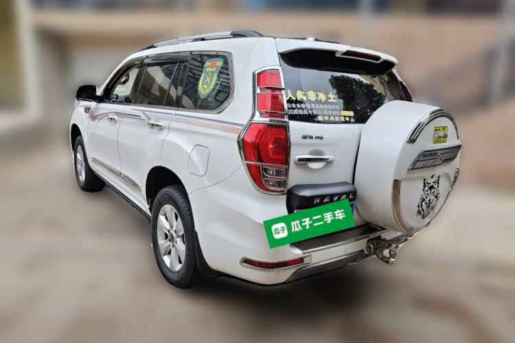 Used Haval H9 2020 2.0T Gasoline 4x4 Luxury 7-Seater Rear Left 45 Deg