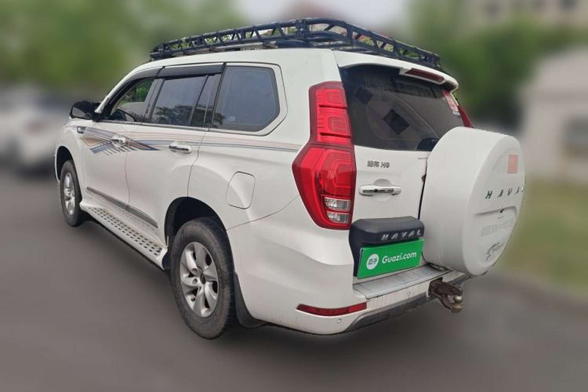 Used Haval H9 2020 2.0T Gasoline 4x4 Comfort Edition 7 Seats Rear Left 45 Deg