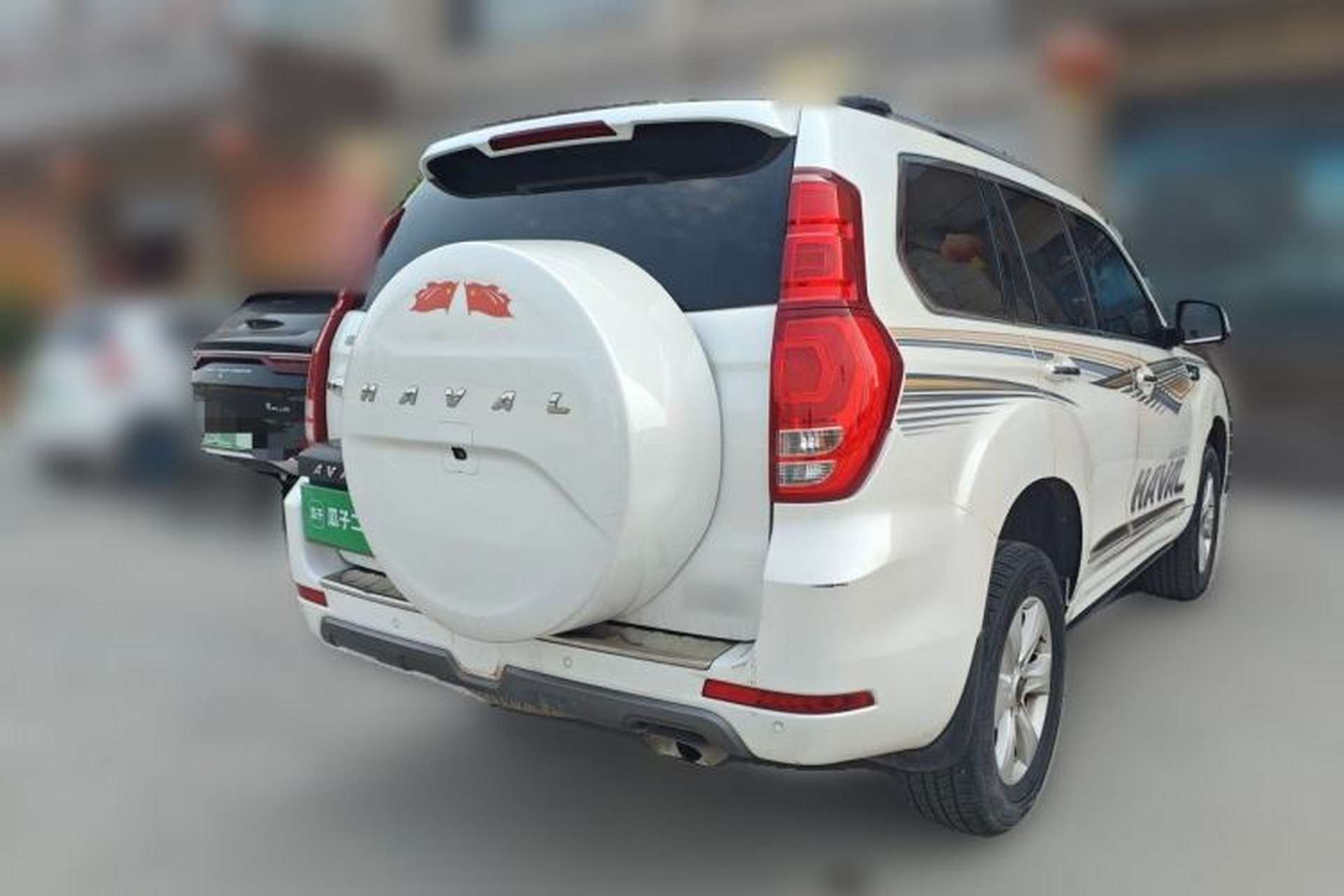 Used Haval H9 2020 2.0T Gasoline 4WD Premium Edition 5 Seats Rear Right 45 Deg