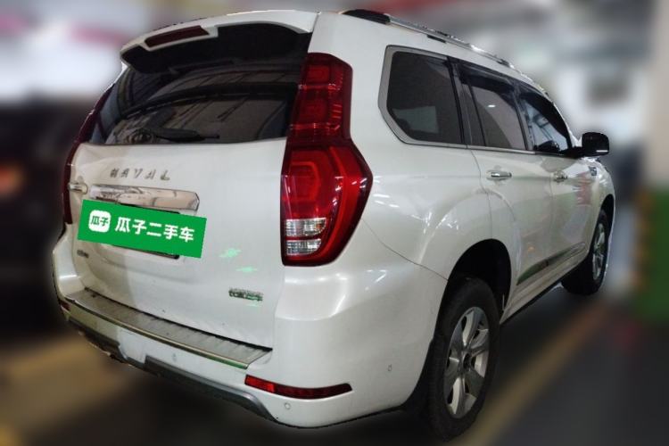 Used Haval H9 2020 2.0T Gasoline 4x4 Prestige 7-Seater Rear Right 45 Deg