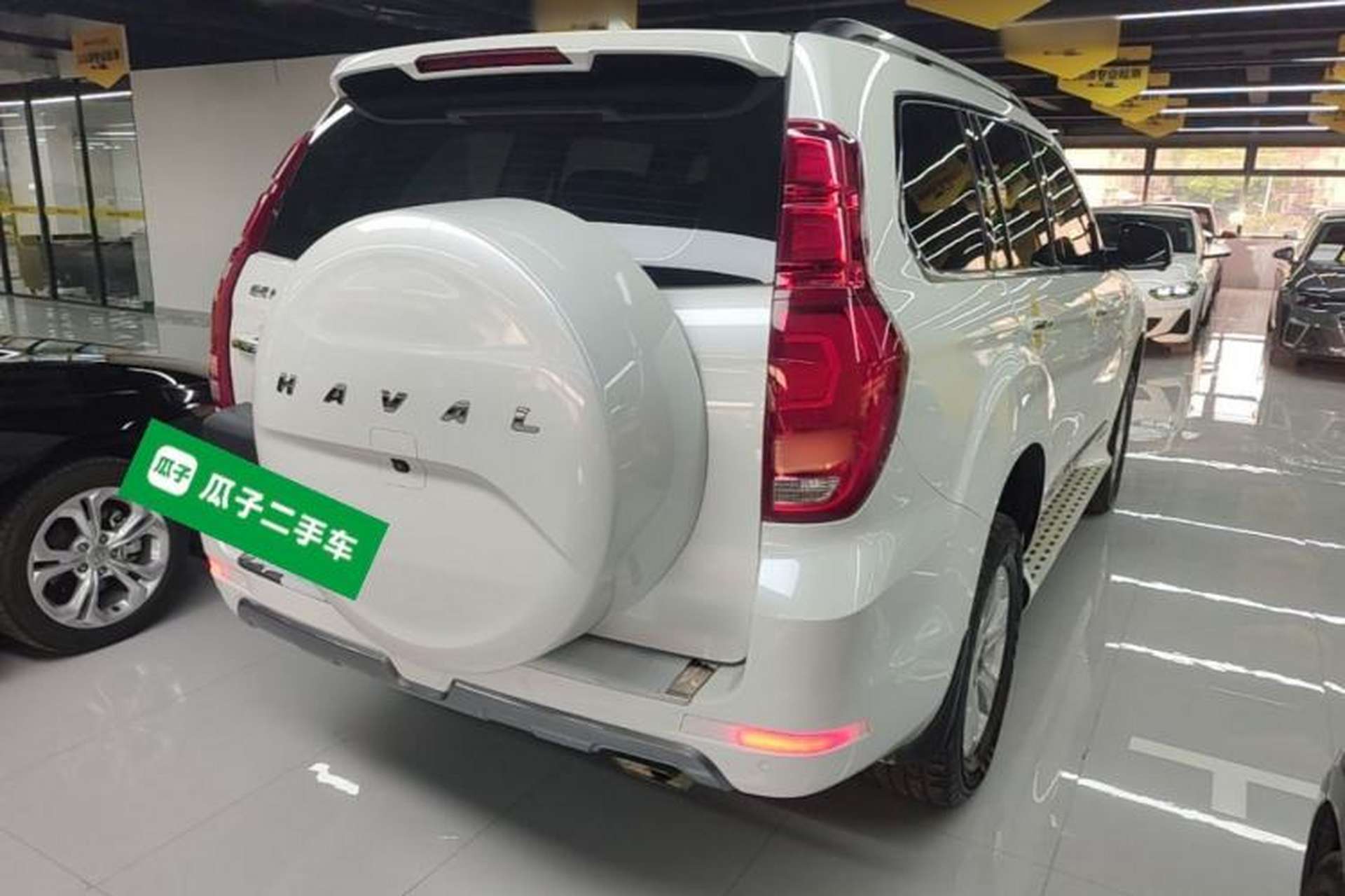 Used Haval H9 2020 2.0T Gasoline 4WD Smart Enjoyment Version 5 Seats Rear Right 45 Deg